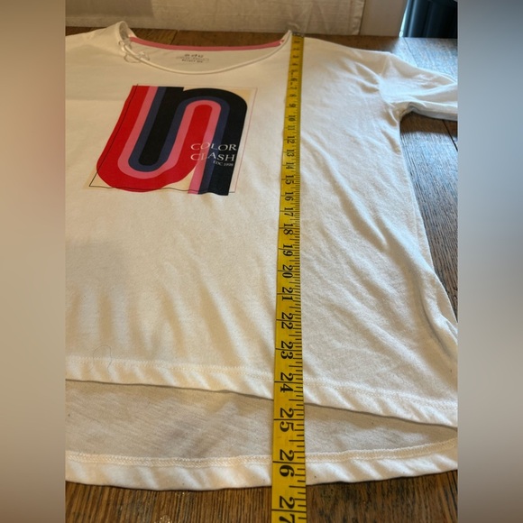 EDC by Esprit “Color Clash” Graphic Tee - Size Small - Picture 4 of 7